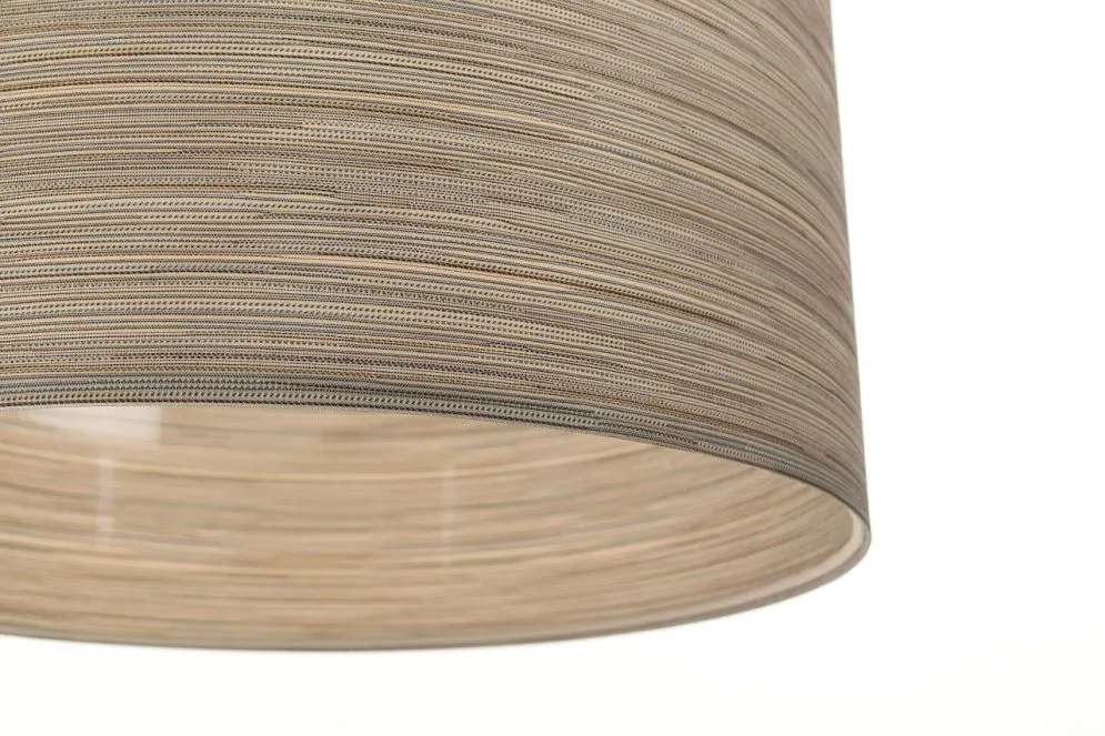 Lampa wisząca NATURAL FIBER 50 ciemnobeżowa w stylu natural | MIRAT.