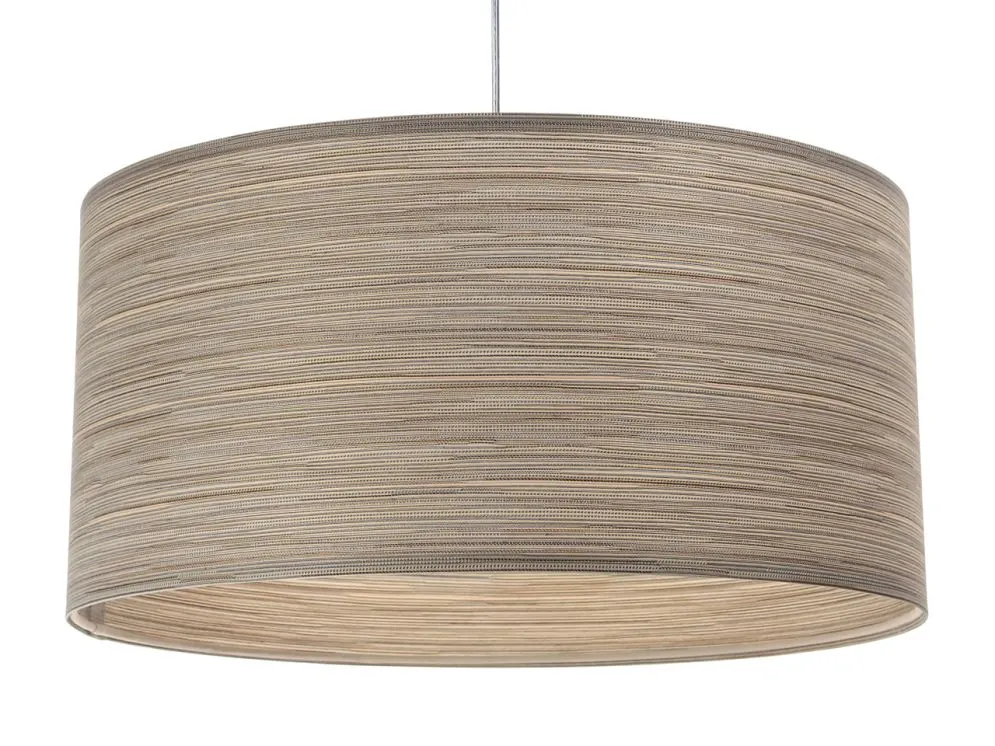 Lampa wisząca NATURAL FIBER 40 ciemnobeżowa do salonu nowoczesna | MIRAT.