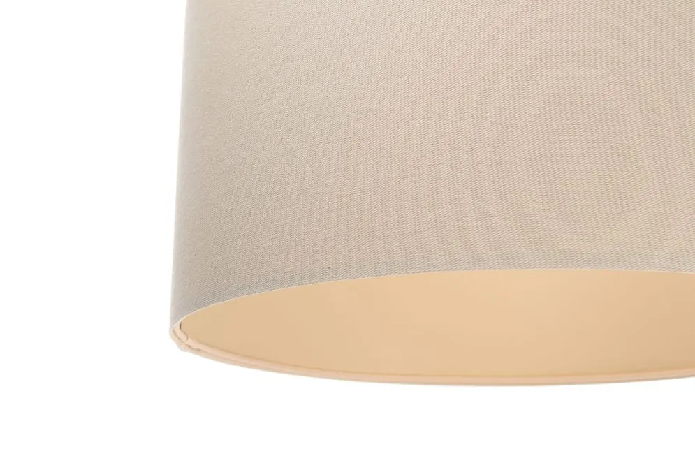 Lampa wisząca BOHO LEN 50 kremowa walec w stylu boho | MIRAT.