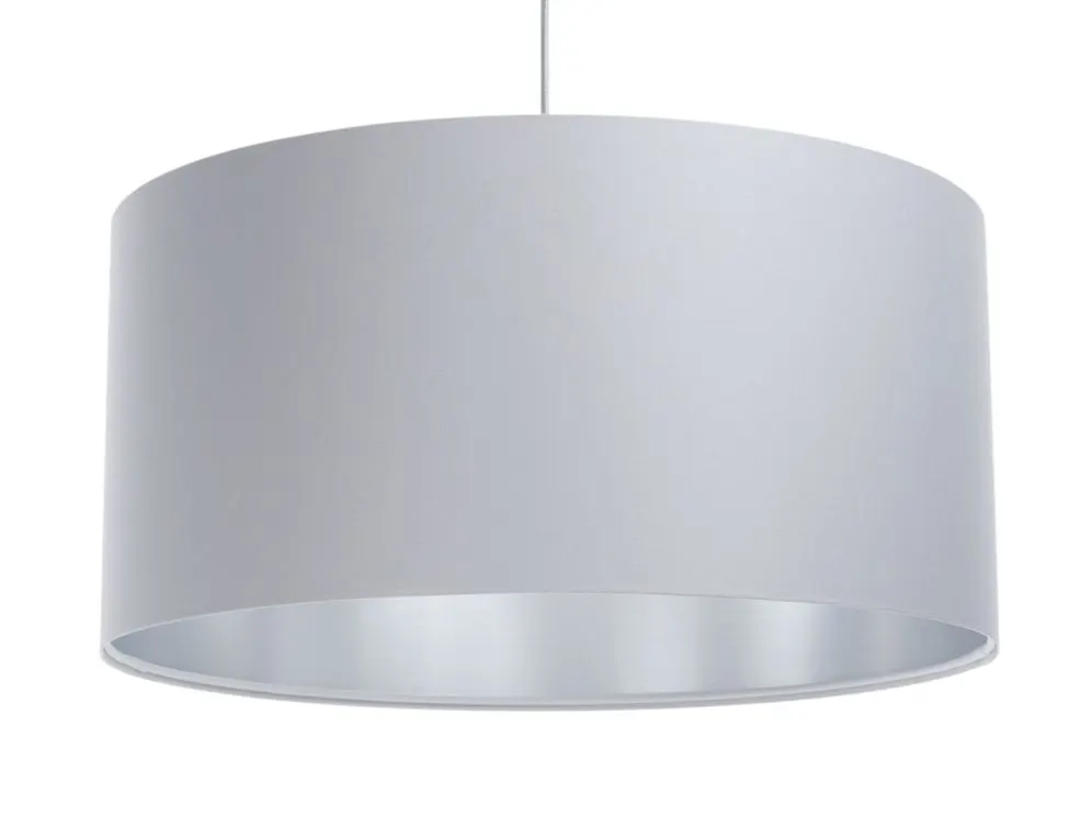 Lampa wisząca MODERN 50 szara/srebrne lustro nad stół I sklep meblowy MIRAT.