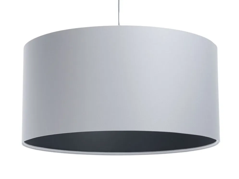 Lampa wisząca MODERN 60 szara/grafitowa w kształcie walca I sklep meblowy MIRAT.