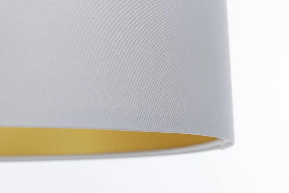 Lampa wisząca MODERN 50 szara/złoty mat nad stół I sklep meblowy MIRAT.