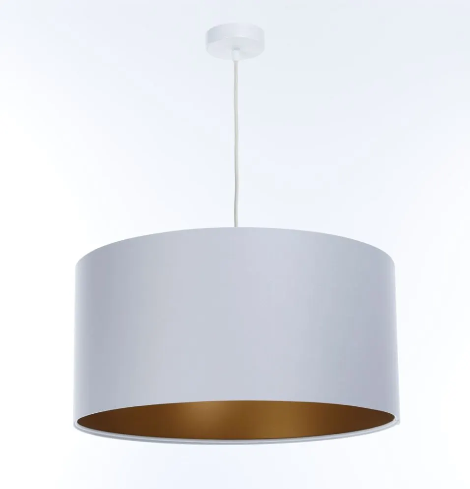 Lampa wisząca MODERN 60 szara/miedziana nad stół I sklep meblowy MIRAT.
