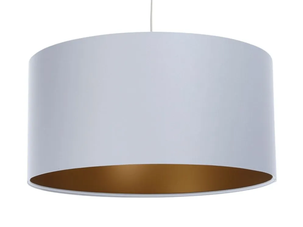 Lampa wisząca MODERN 60 szara/miedziana nad stół I sklep meblowy MIRAT.