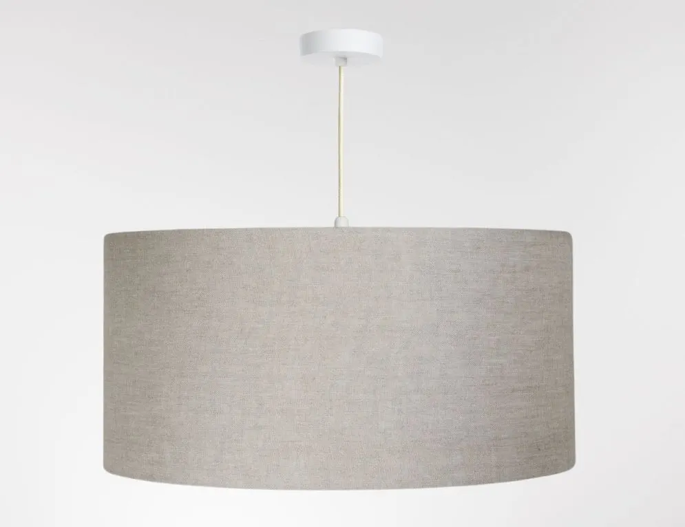 Lampa wisząca LEN LIGHT 208-40 beżowa walcowata I sklep meblowy MIRAT.