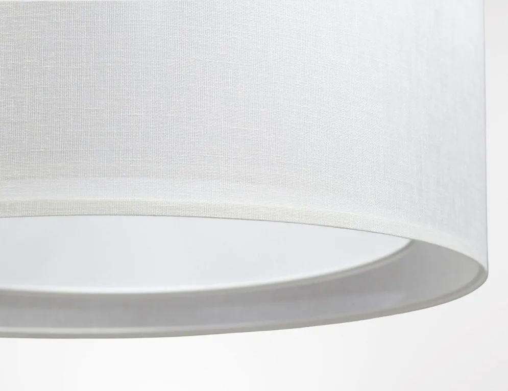 Lampa wisząca DUO LEN LIGHT 50 biała nowoczesna I sklep meblowy MIRAT.