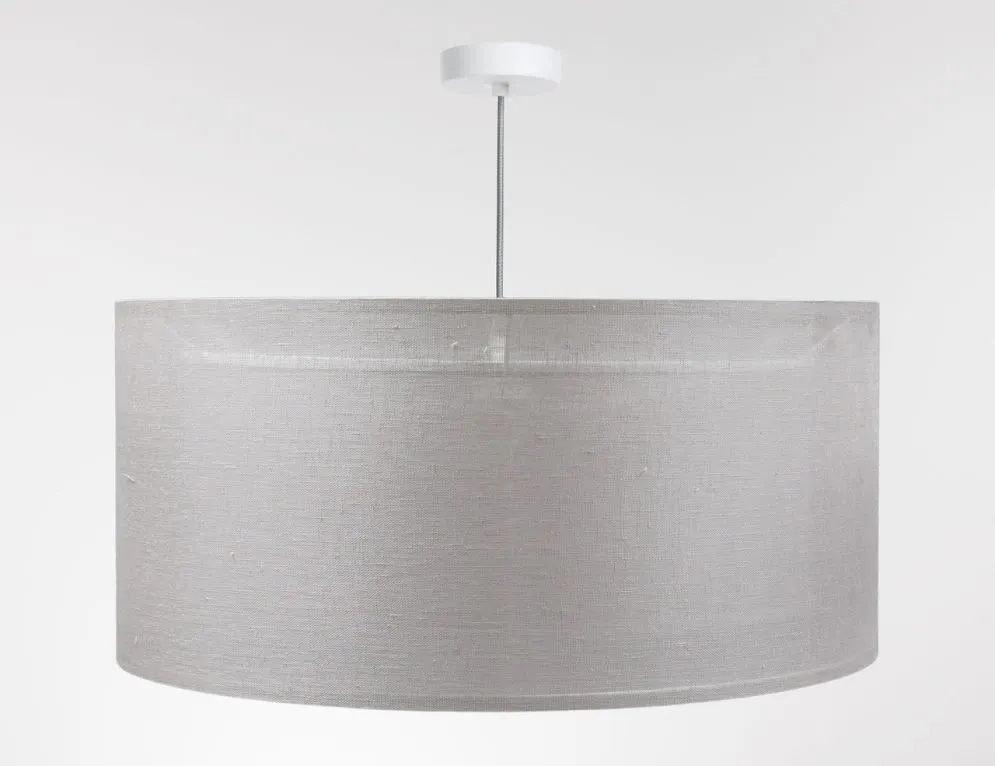 Lampa wisząca DUO LEN LIGHT 005-50 szara/beżowa pojedyncza I sklep meblowy MIRAT.
