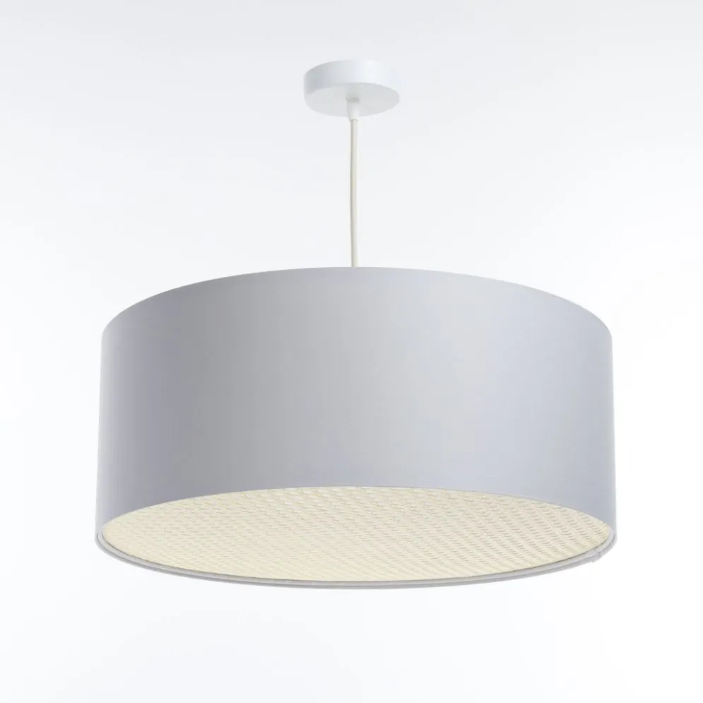 Lampa wisząca MODERN RATTAN 70 szara I sklep meblowy MIRAT.