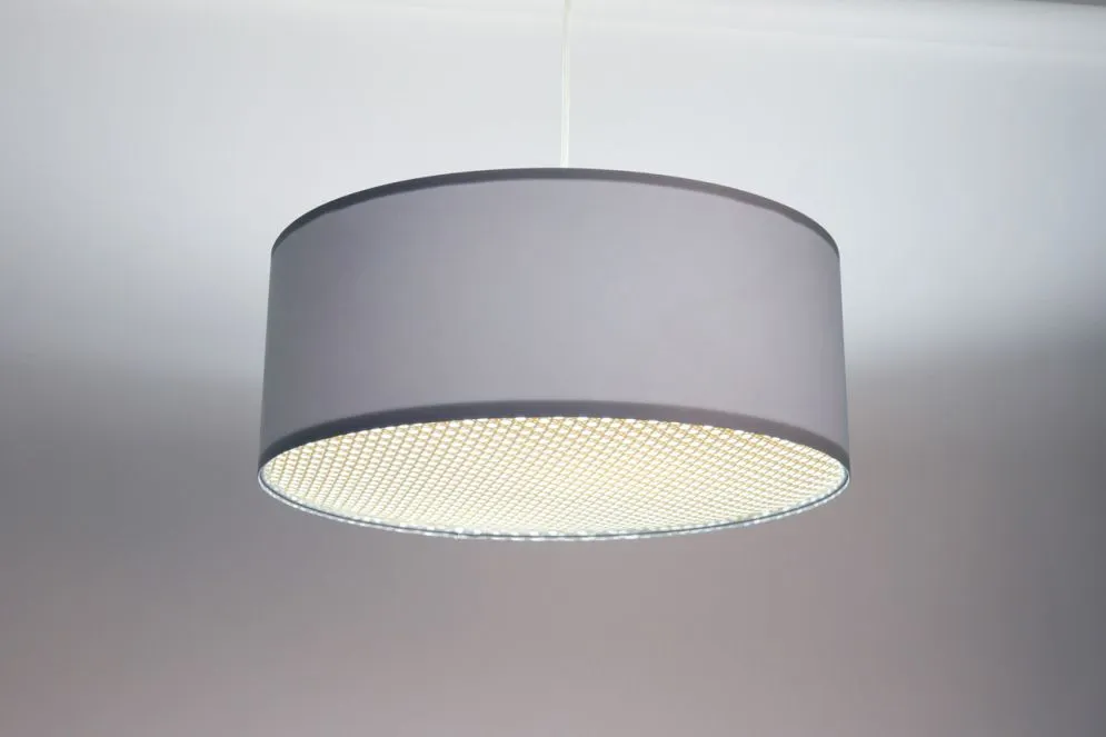 Lampa wisząca MODERN RATTAN 60 szara polskiej produkcji I sklep meblowy MIRAT.
