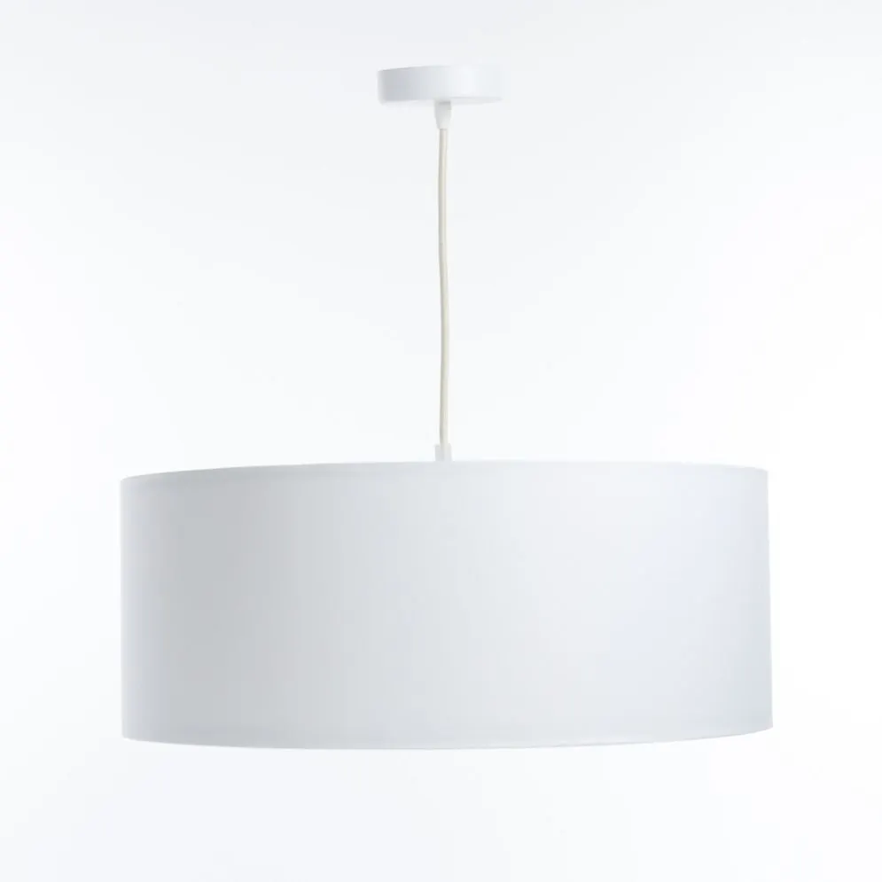Lampa wisząca MODERN RATTAN 60 biała na 2 żarówki I sklep meblowy MIRAT.