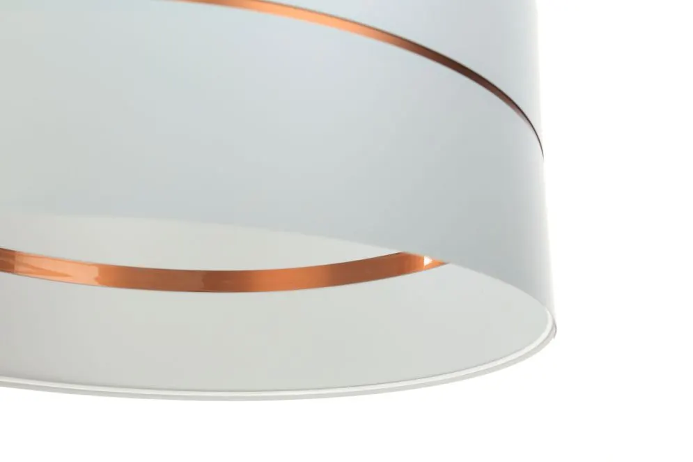 Lampa wisząca SIMPLY GLAMOUR 40 biała symetryczna nowoczesna | MIRAT. w stylu  kolekcja