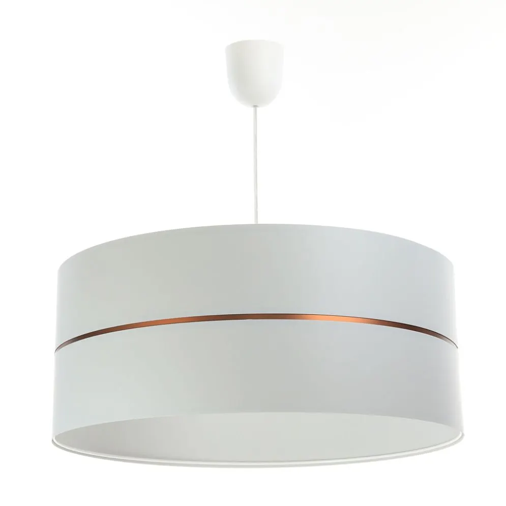 Lampa wisząca SIMPLY GLAMOUR 40 biała symetryczna nowoczesna | MIRAT. w stylu  kolekcja