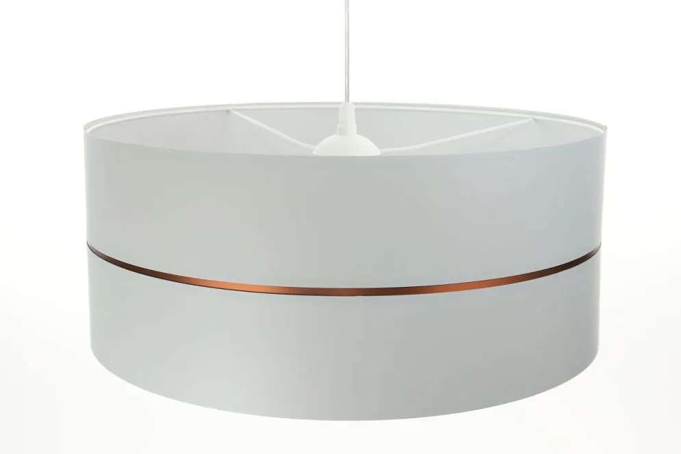 Lampa wisząca SIMPLY GLAMOUR 50 biała do salonu polskiej produkcji | MIRAT. w stylu  kolekcja