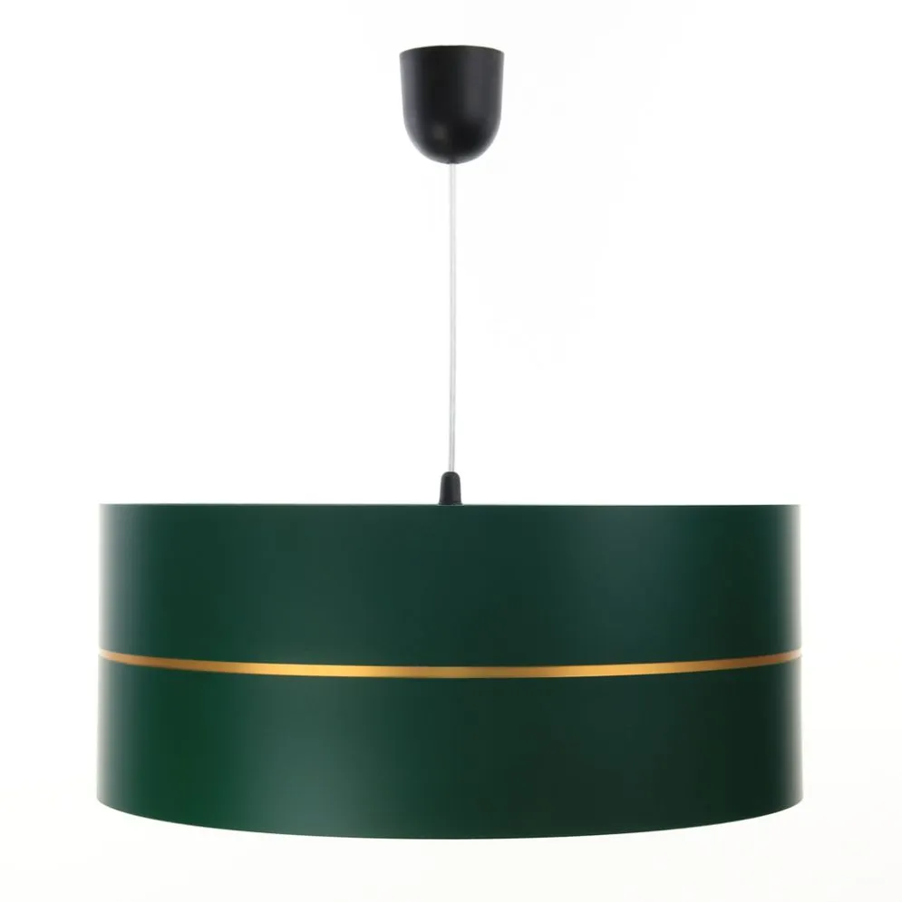 Lampa wisząca SIMPLY GLAMOUR 30 zielona elegancka polskiej produkcji | MIRAT. w stylu  kolekcja