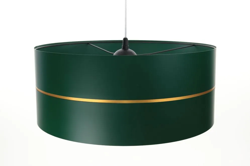 Lampa wisząca SIMPLY GLAMOUR 30 zielona elegancka polskiej produkcji | MIRAT. w stylu  kolekcja