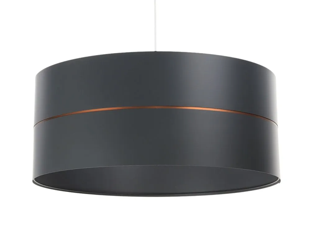 Lampa wisząca SIMPLY GLAMOUR 40 grafitowa w stylu glamour | MIRAT.