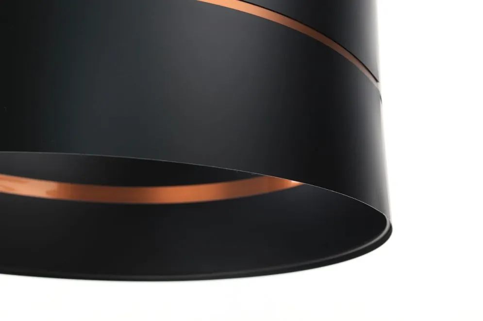 Lampa wisząca SIMPLY GLAMOUR 40 czarna w stylu glamour | MIRAT.