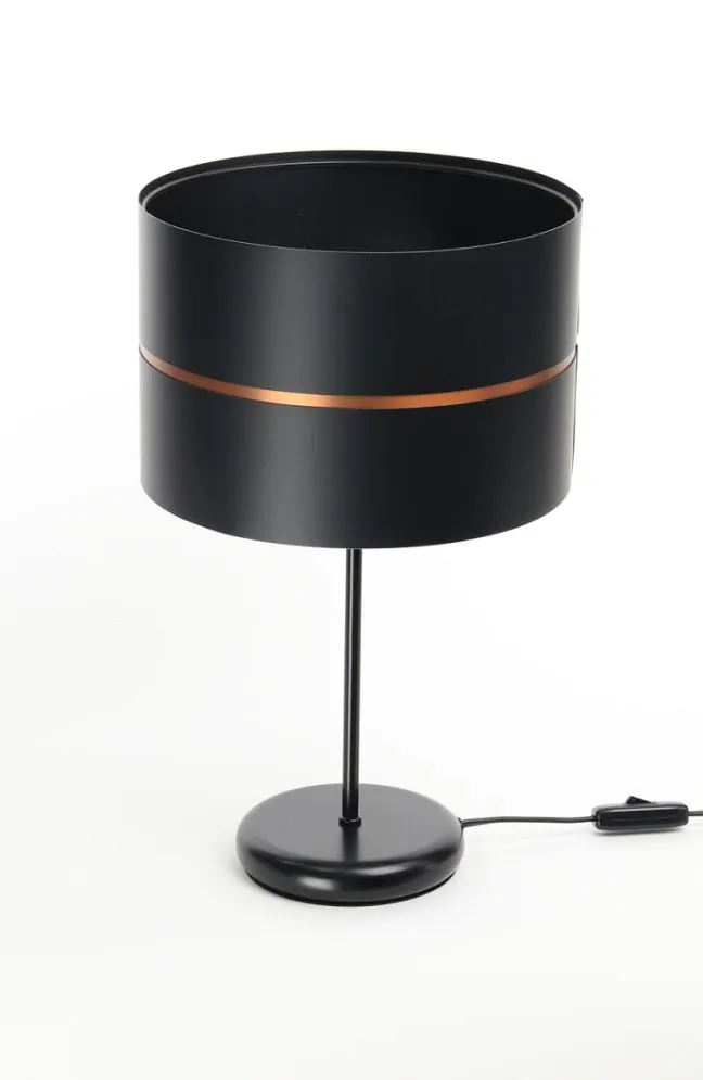 Lampa stołowa SIMPLY GLAMOUR czarny w stylu glamour | MIRAT.