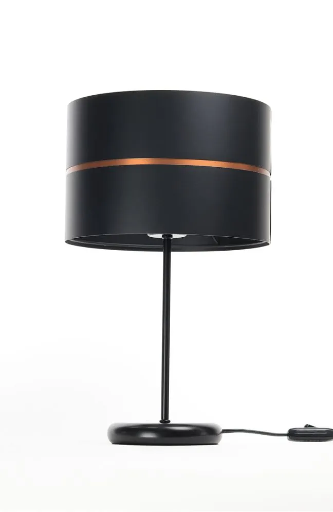 Lampa stołowa SIMPLY GLAMOUR czarny w stylu glamour | MIRAT.
