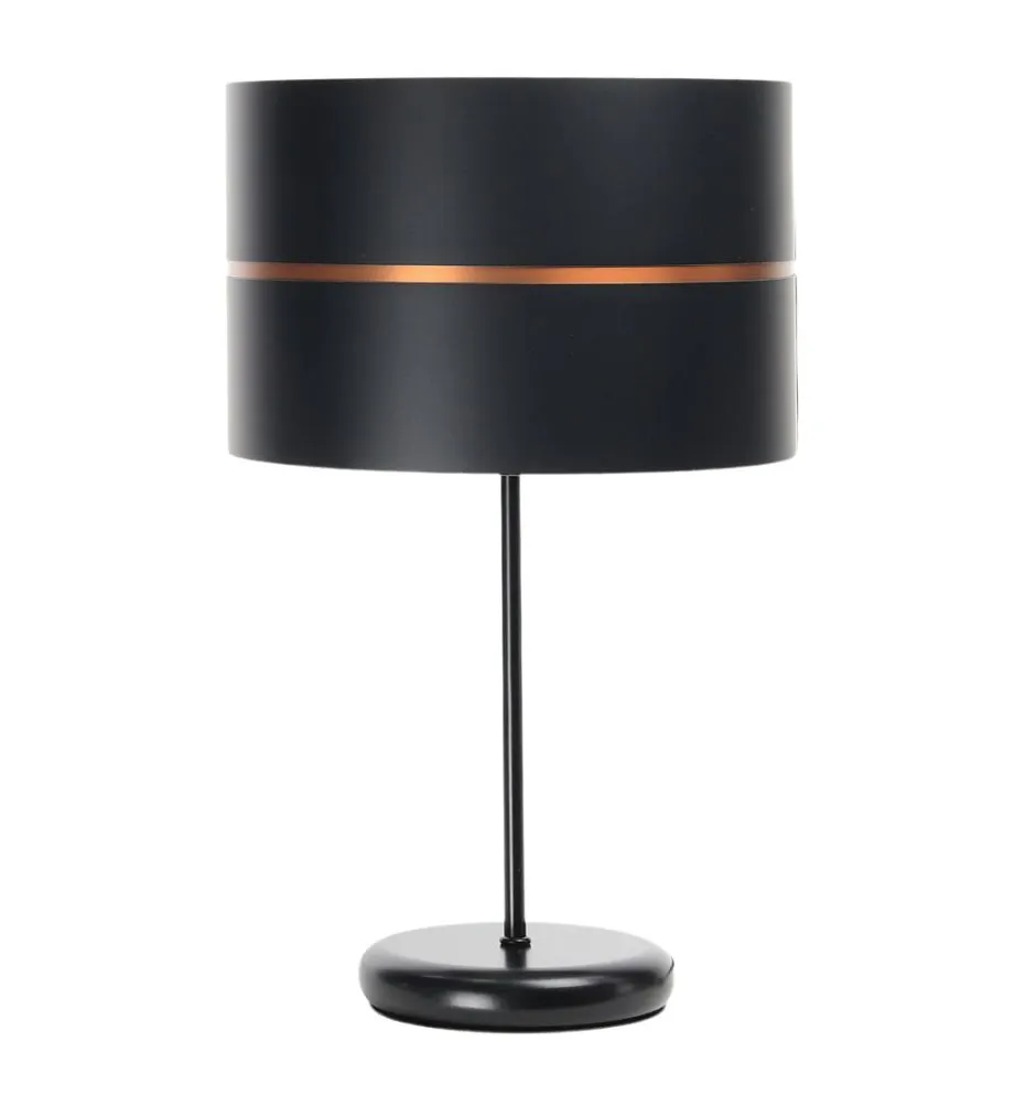 Lampa stołowa SIMPLY GLAMOUR czarny w stylu glamour | MIRAT.