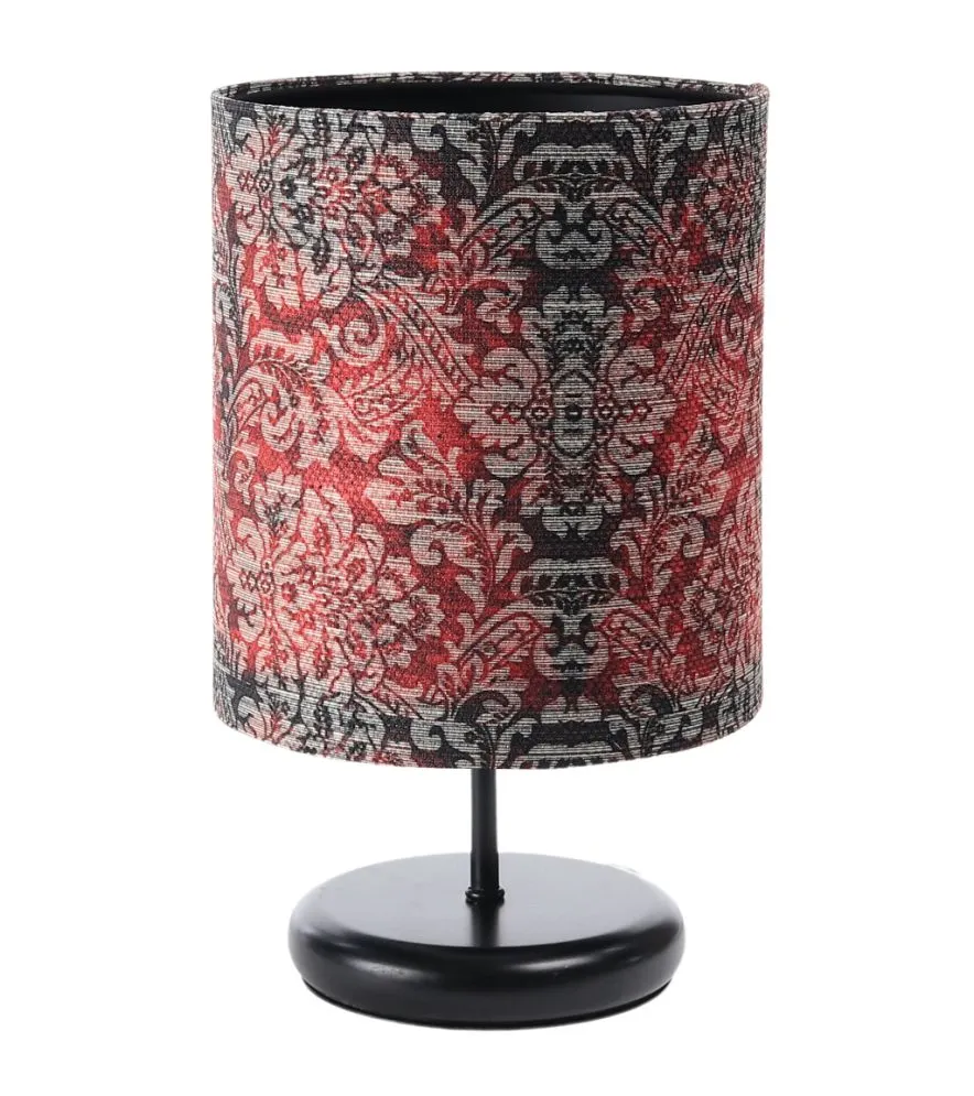 Lampa stołowa RETRO-C czerwona/czarna polskiej produkcji | MIRAT. w stylu kolekcja