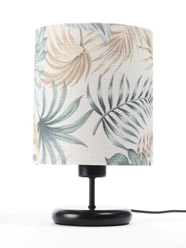 Lampa stołowa TROPICAL-C-B wielokolorowa/złota na metalowej podstawie | MIRAT. w stylu kolekcja