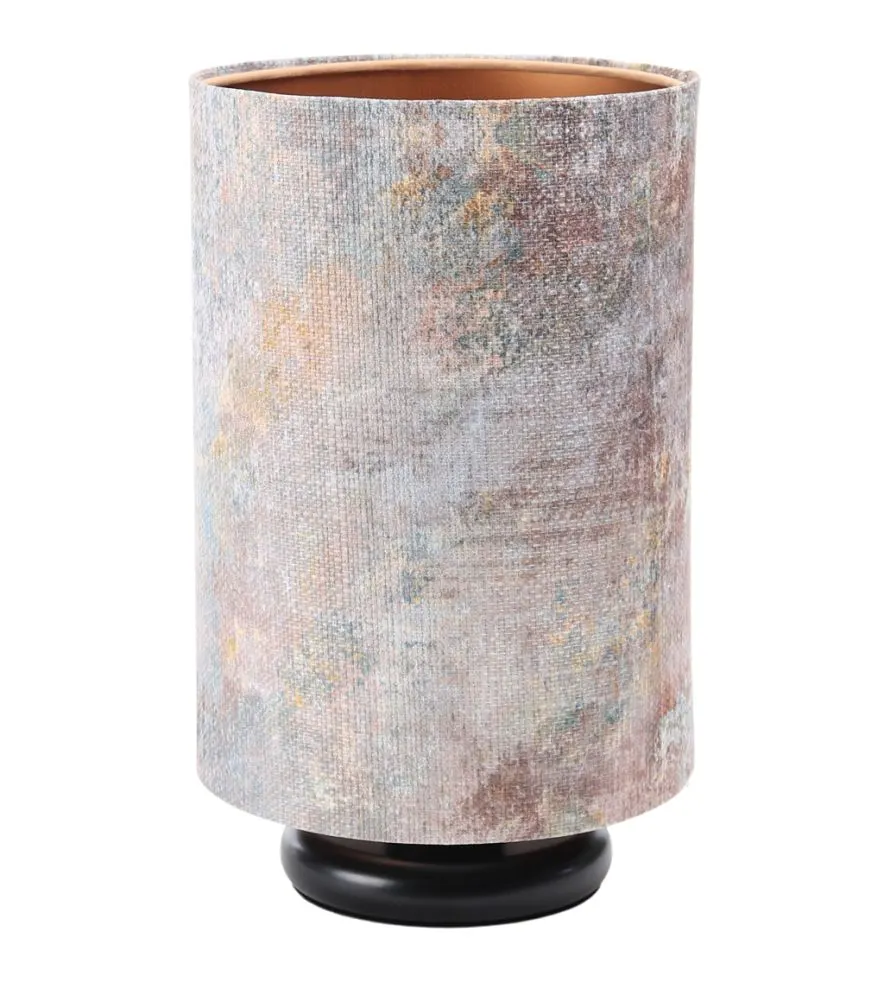 Lampa stołowa MIX-D-B 01 wielokolorowa/miedziana w kształcie tuby | MIRAT. w stylu kolekcja