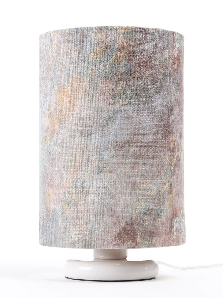 Lampa stołowa MIX-D-W 01 wielokolorowa/miedziana polskiej produkcji | MIRAT. w stylu kolekcja