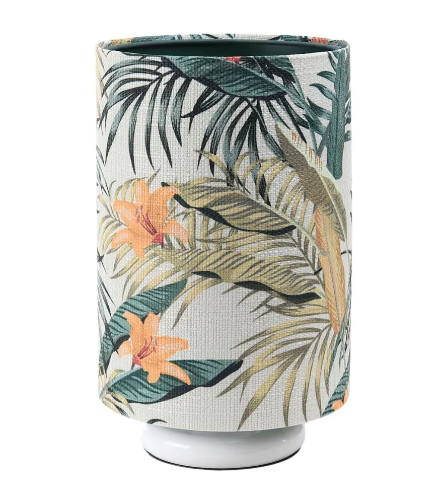 Lampa stołowa PALM-D-W zielona z włącznikiem nożnym | MIRAT. w stylu  kolekcja