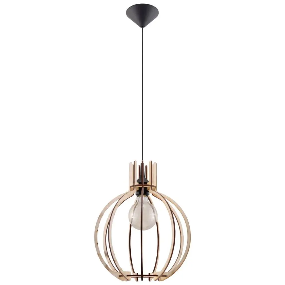 Lampa wisząca ARANCIA naturalne drewno | sklep MIRAT  kolekcja arancia