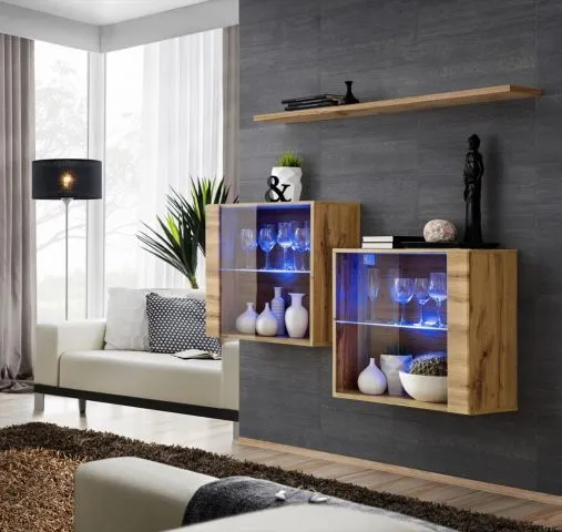 Meblościanka SWITCH SB 3 z podświetleniem LED | MIRAT. w stylu  kolekcja SWITCH