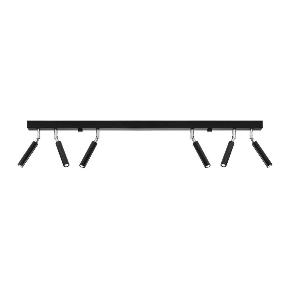 Plafon EYETECH 6 czarny | sklep MIRAT  kolekcja eyetech