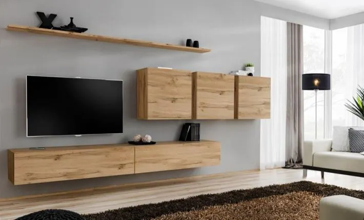 Meblościanka SWITCH VII na wysoki połysk nowoczesna | MIRAT. w stylu  kolekcja SWITCH