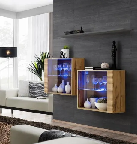 Meblościanka SWITCH SB 3 z podświetleniem LED | MIRAT. w stylu  kolekcja SWITCH