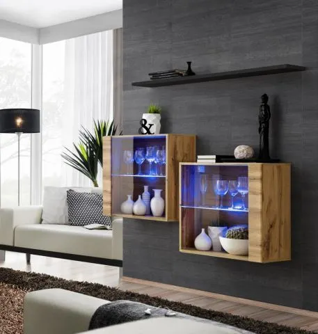 Meblościanka SWITCH SB 3 z podświetleniem LED | MIRAT. w stylu  kolekcja SWITCH