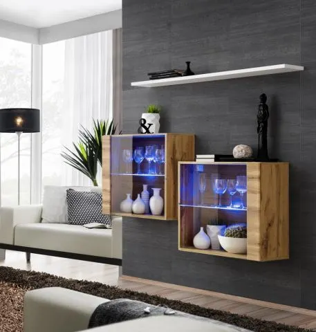 Meblościanka SWITCH SB 3 z podświetleniem LED | MIRAT. w stylu  kolekcja SWITCH