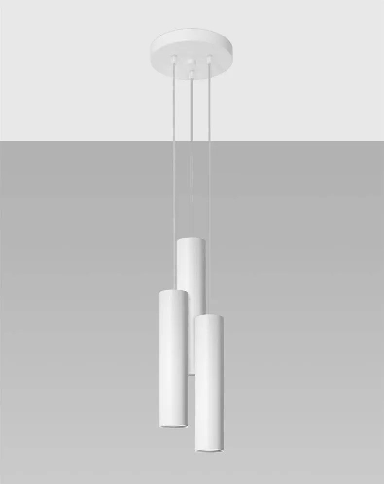 Lampa wisząca LAGOS 3P biały | sklep MIRAT kolekcja lagos