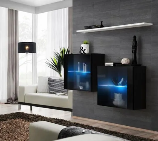 Meblościanka SWITCH SB 3 z podświetleniem LED | MIRAT. w stylu  kolekcja SWITCH