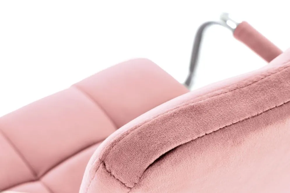 Fotel dla dziecka GONZO 4 VELVET różowy z podłokietnikami | MIRAT. w stylu kolekcja