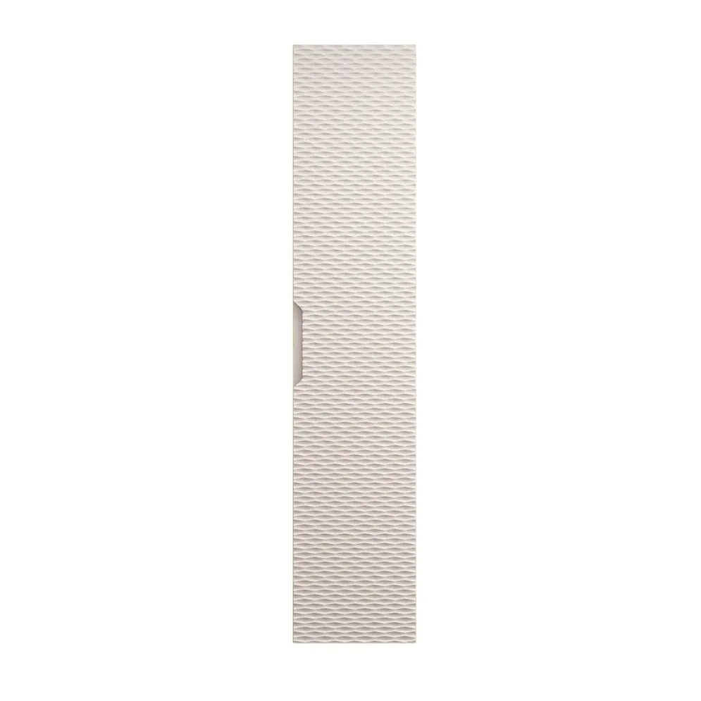 Szafka łazienkowa OCEAN BEIGE 80-01-1D 35cm dąb olejowany/beżowa wiszący słupek I sklep meblowy MIRAT. styl GLAMOUR