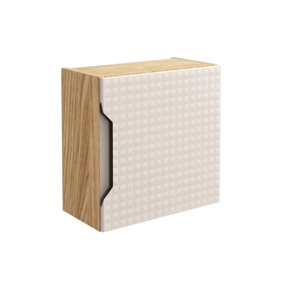 Szafka łazienkowa LUXOR BEIGE 83-35-1DQ 35x35cm dąb olejowany/beżowa wisząca I sklep meblowy MIRAT. styl GLAMOUR kolekcja LUXOR