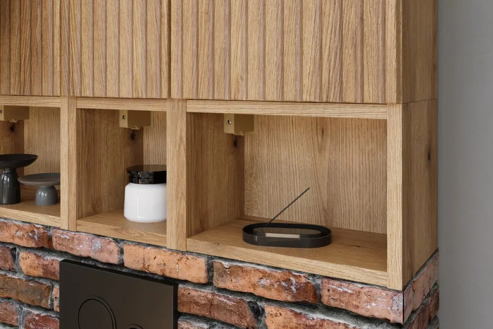 Półka wisząca NOVA COAST EVOKE 30x20cm dąb coast evoke laminowana I sklep meblowy MIRAT. styl SKANDYNAWSKI kolekcja NOVA