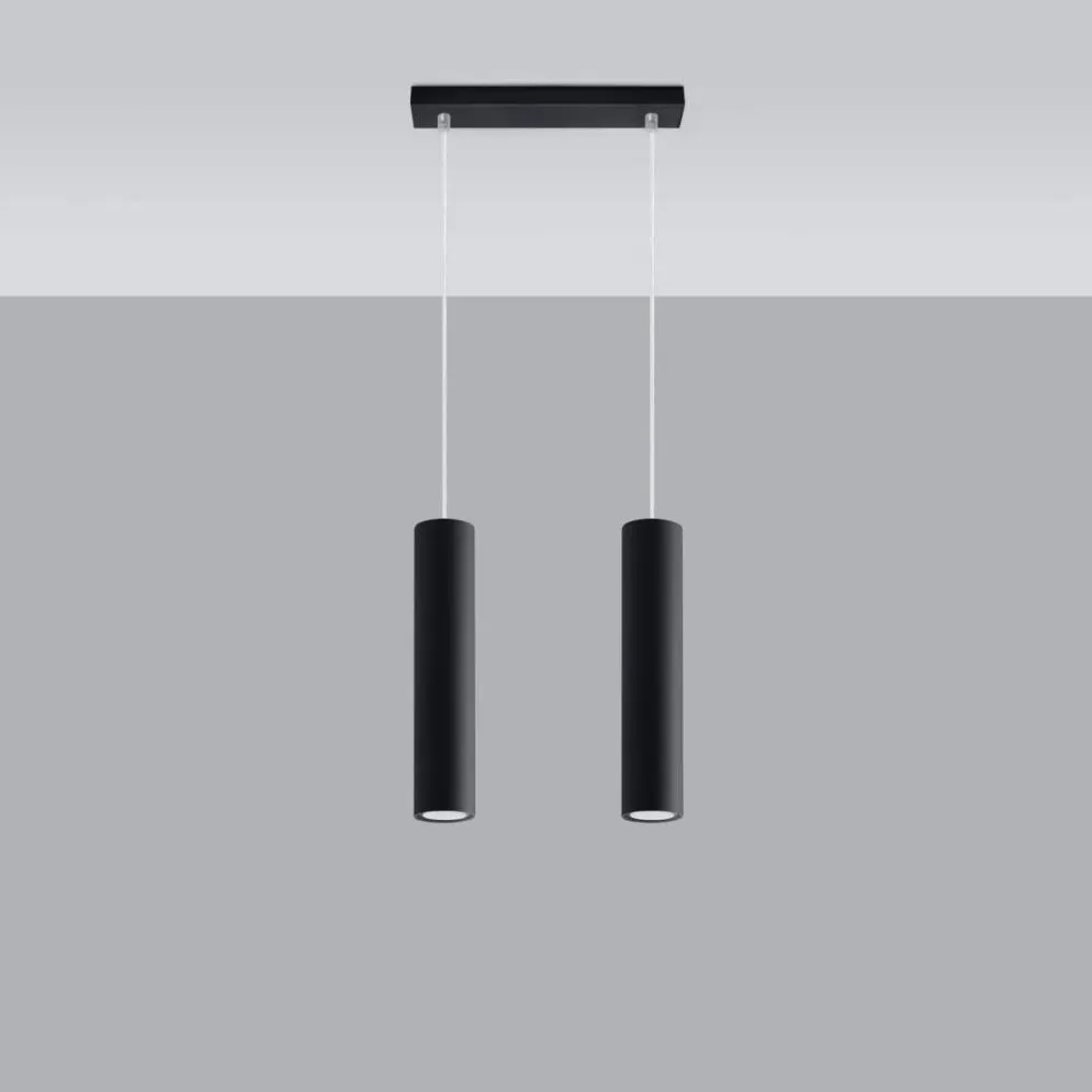 Lampa wisząca LAGOS 2 czarny | sklep MIRAT  kolekcja lagos