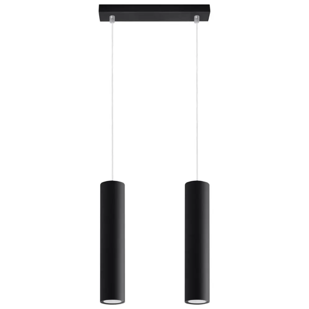 Lampa wisząca LAGOS 2 czarny | sklep MIRAT  kolekcja lagos
