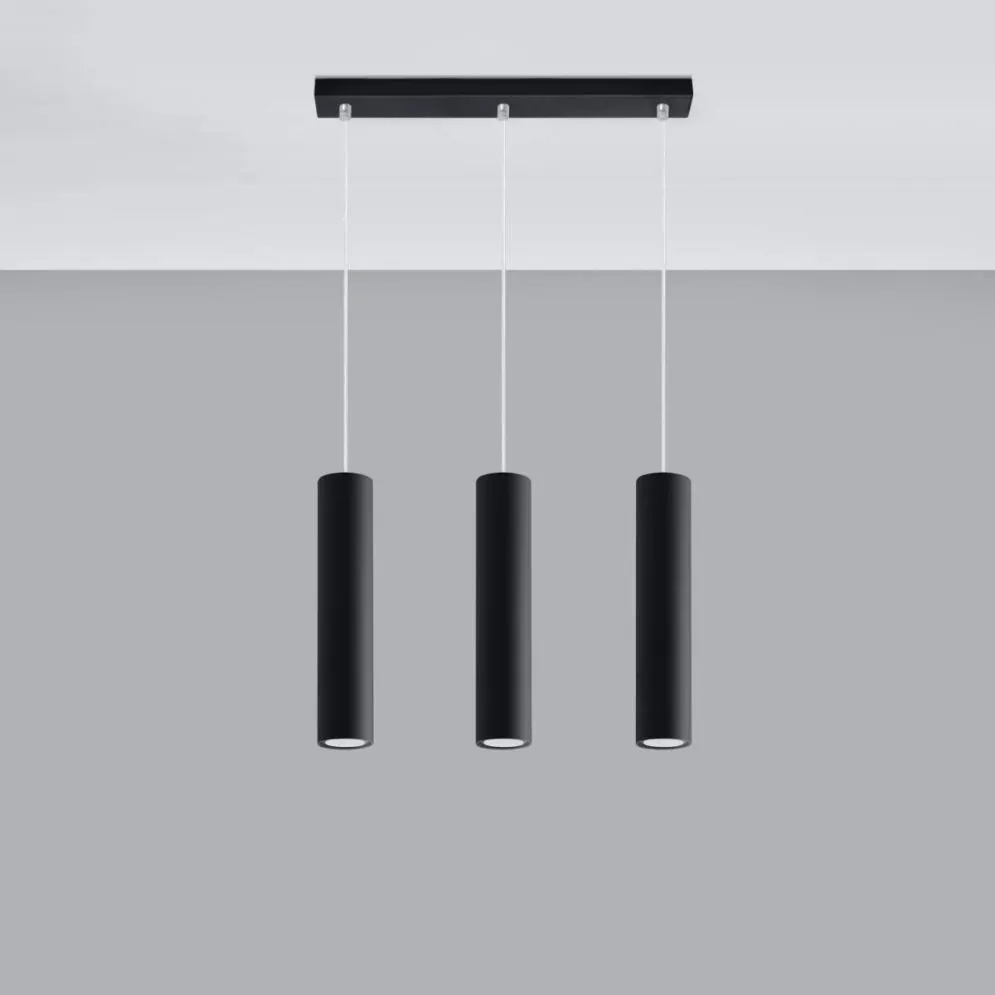 Lampa wisząca LAGOS 3L czarny | sklep MIRAT kolekcja lagos
