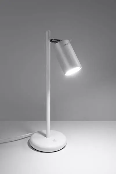 Lampa biurkowa RING biała | sklep MIRAT kolekcja ring