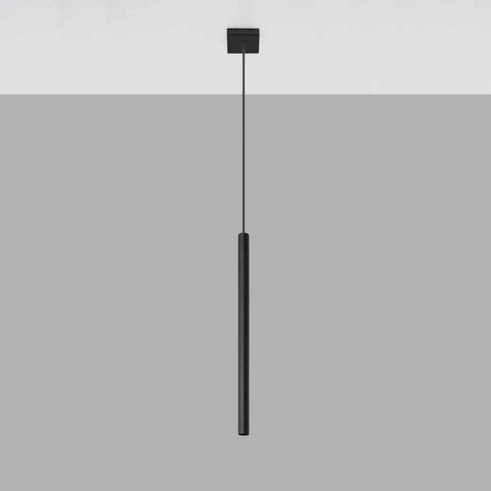 Lampa wisząca PASTELO 1 czarna | sklep MIRAT  kolekcja pastelo