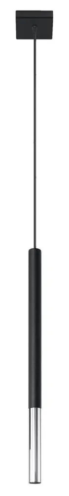 Lampa wisząca MOZAICA 1 czarny/chrom | sklep MIRAT kolekcja mozaica
