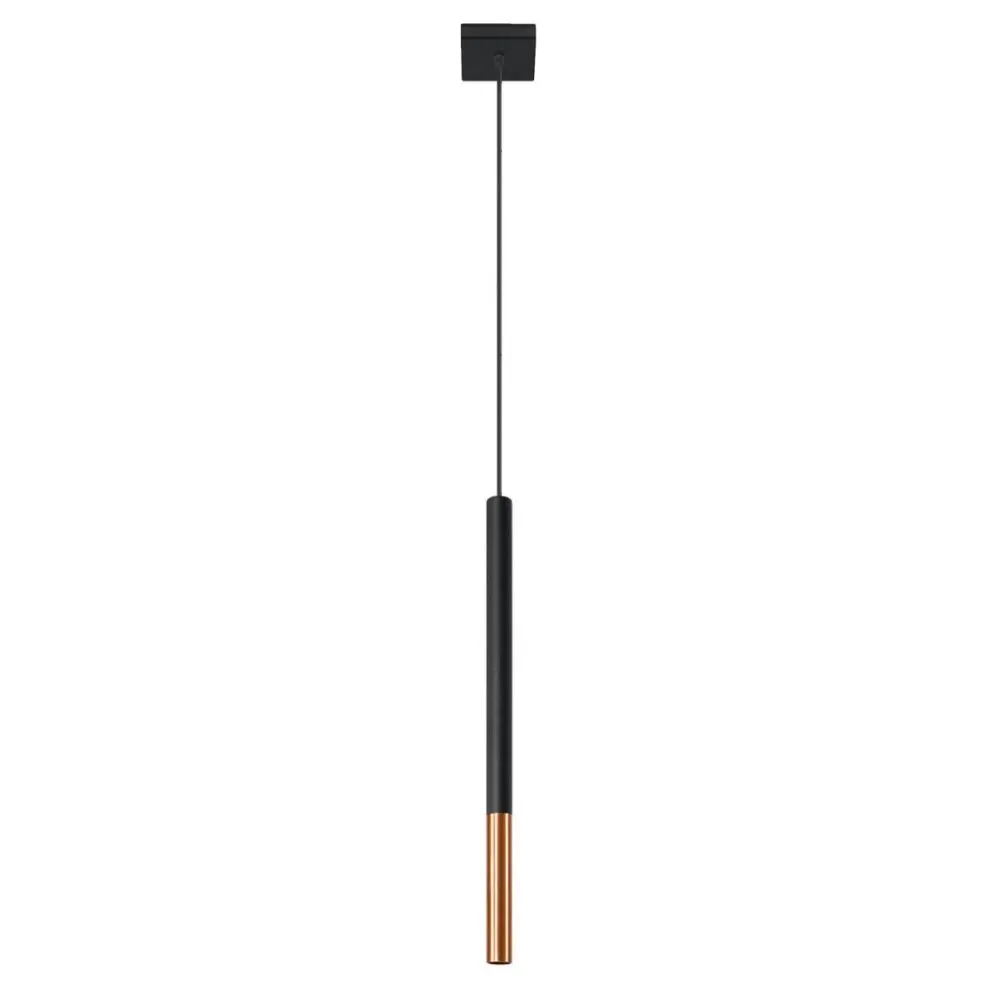 Lampa wisząca MOZAICA 1 czarny/miedź | sklep MIRAT  kolekcja mozaica