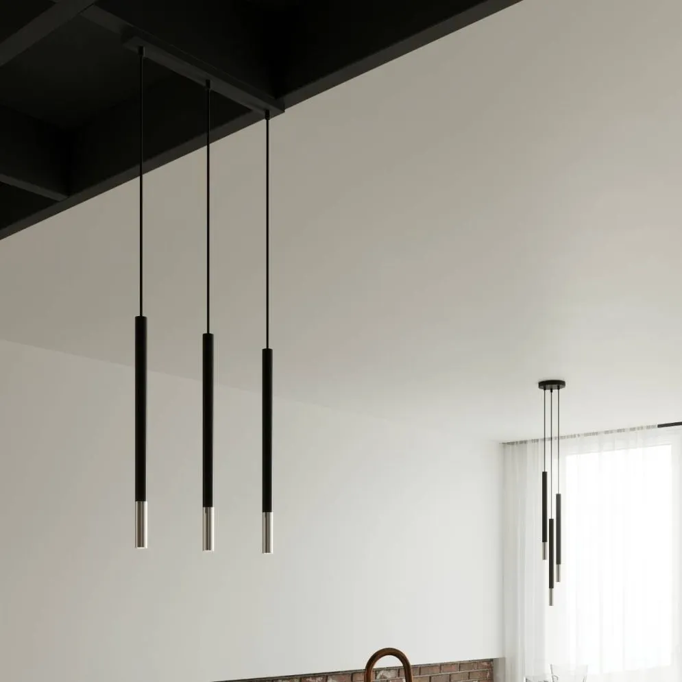 Lampa wisząca MOZAICA 3L czarny/chrom | sklep MIRAT  kolekcja mozaica